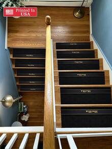 Matte Black Vintage Subtle Grain Plain Flat Polyester Personalized Script Mat Welcome Mat Doormats Drying Mat Bathroom Mat Text Bath Mat Kitchen Carpets Comfortable Standing Mat Stair Tread Mat Villa Indoor Wooden Stair Simple Decoration Mat - Multicolor - View 2