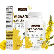 Gwynne Verbascum Thapsus Leaf Extract, With Mullein 10:1 3000mg, 90 Capsules - 60 Count - View 1