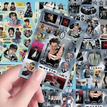 8Sheets Idol Stickers - K-Star Themed Decals For Helmet Bicycle Hand Account Pencil Case Decals - 8Sheets - View 4