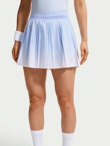 Nike Women's AS W NKCT DF ADVTG ACE SKT Woven Mini Skirt IR6296-104 - Blue - View 1