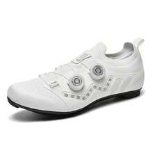 Universal Road MTB Dual Outsole Cycling Lock Shoes Race & Off Road All In One Footwear - White - View 7