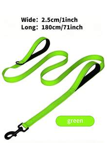 Heavy Duty Dual Handle Dog Leash, 5-6 Ft, Shock Absorbing Dog Walking Leash With Reflective Strips, Suitable For Large, Medium And Small Dogs, Great For Outdoor Walking And Training - Multicolor - View 27