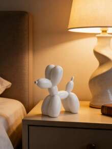 Balloon Dog Sculpture, Luxury Decor, Resin Statue, Suitable For Decorating Living Room, Bedroom And Office, With Mirror-Like Gloss - Multiple Styles - View 3