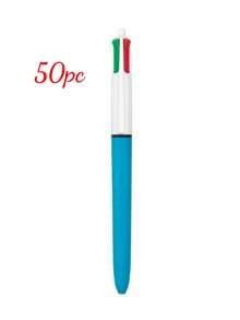 Customized Logo 4-Color Retractable Ballpoint Pen, Multi-Color Gift Pen, Study Essentials, Personalized Pens For Kids - Multicolor - View 31
