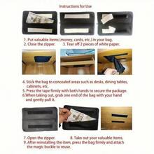1 Secret Compartment, Perfect For Hiding Valuable Items Such As Coins, Documents, Ledgers, Watches And Other Valuables, With Hidden Storage Design - A - View 6