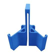 RibasuBB Clamp-On Tennis Net Phone Holder Dual Mount Quick Secure Clip For 2 Smartphones Portable Durable Plastic Recording Mount - Default - View 7