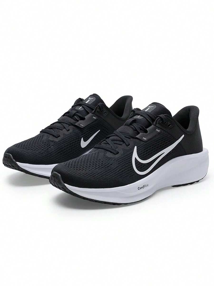 Nike Men's Sneakers 2026 New QUEST 6 Cushioned Lightweight And Breathable Road Running Shoes FD6033-001 - Black - View 1