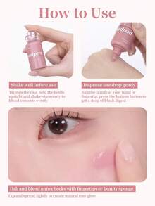 PERIPERA Syrupy Tok Cheek #12 Snug Mauve 1瓶 9g，暖芋灰紫色水光感多功能液體腮紅，不結塊，適合暖色調膚色，四季溫和日常妝容 - 012 軟綿薰衣草 - 查看 4