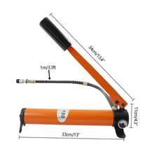 Hydraulic Hand Pump Manual Ram Pump 70Mpa Porta Power Pump For Hydraulic Tool - Orange - View 3