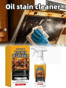 300ML Kitchen Degreaser Spray Heavy Duty Grease Killer, Quickly Remove Burnt Cooking Oil Grime & Stubborn Stains, Multipurpose Cleaning Spray For Range Hood Stove Oven Microwave Tile Kitchen Surface - Liquid - View 11