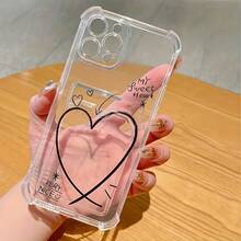 [24h Shipping From DE/ES]Apple 17  23-25 Black Phone Case With Full Screen And Card Holder, Love Design Gift Box Pack Phone Case Surprise Gift - A - 查看 4