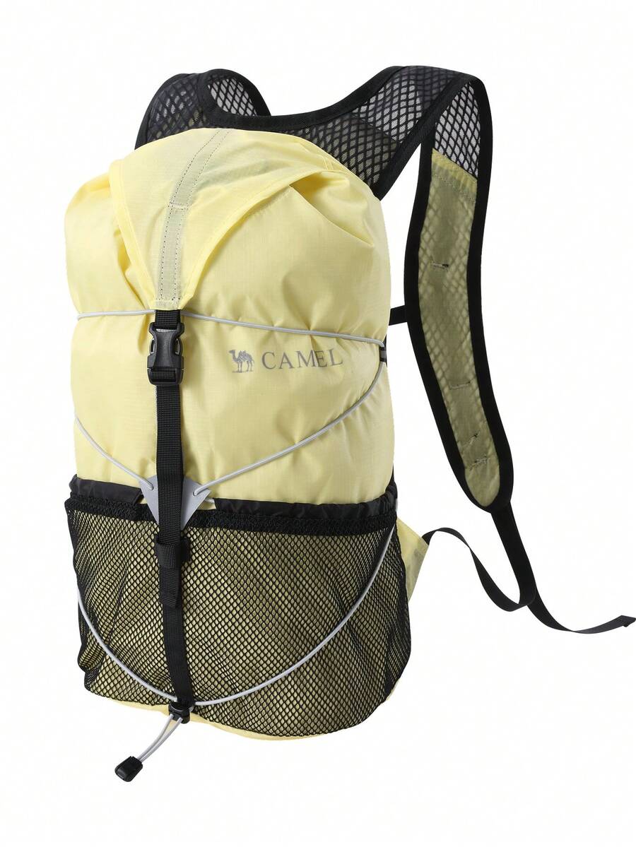 CAMEL CROWN Lightweight Hiking Backpack, Unisex Portable Sports Backpack, Suitable For Outdoor Walking And Climbing - Yellow Sky - View 1