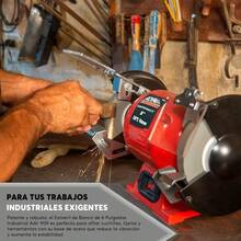 Bench Grinder 5 120 W 906 Red Color Frequency 60 Hz - US A Type Plug(110-127V) - View 5