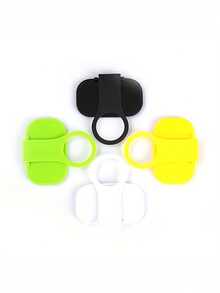 3/1pc Creative Cute Foldable Hanging Phone Charging Holder, Foldable Phone Charging Hook, Phone Charging Storage Organizer Stand, Portable Phone Charging Companion Phone Holder, Convenient And Portable, Random Color. - Multicolor - View 3