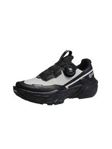 CAMEL CROWN Men's Shoes For Spring And Summer: Lightweight, Breathable, Shock-Absorbing, And Responsive Hiking, Trail Running, And Outdoor Running Shoes. - Rice and White - View 2