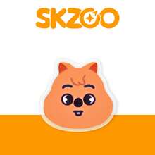 Official Original SKZOO Cute Animal Airbag Phone Stand, Made Of Acrylic Material, With Clear And Adorable Printed Design. - Multicolor - View 10
