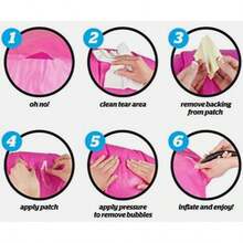 Inflatable Donut-Shaped Swimming Ring For Adults, Inflatable Float Rings Under The Armpits, Anti-Rollover Summer Donut-Shaped Swimming Ring, Thickened PVC Summer Vacation Gift, School Gift, Swimming Equipment. - Pink - View 7