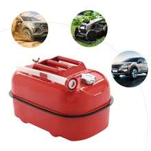 Fuel Tank Container Can With Handle And Fueling Pipe For Outdoor Power Supply Vehicles Go Karts And Industrial Use 10L/20L Capacity Stable Floorstanding Design Red - 20L - 查看 7