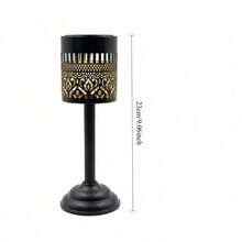 1pc LED Outdoor Yard Light, Solar Hollow Projection Table Lamp, Portable Solar Lamp Stand, Garden Decor Atmosphere Lighting, Halloween & Christmas Decoration Light - Colored Light - View 11