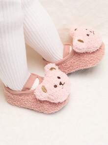 1 Pair Kids Boat Leg Warmers, Plush Thickened Baby Bear Leg Warmers, Cute Soft Leg Warmers, Comfortable Skin-Friendly Breathable For Home And Daily Wear - Multicolor - View 6