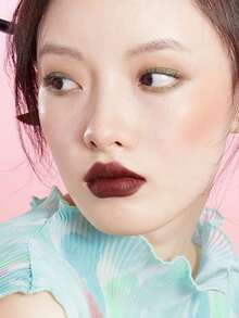 GIRLCULT Emotion Blush14 Anxious, Bedak Matte Kenyal, Bebas Minyak, Tekstur Halus, Tahan Lama, Menghaluskan Kulit, Warna Alami, Warna Dapat Dibangun, Ringan, Tidak Menggumpal, Untuk Penggunaan Sehari-hari, HADIAH 2.6g/0.09 Oz - 14 Cemas - View 7