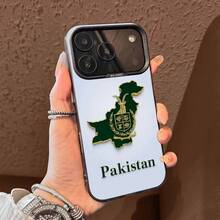 Pakistan Passport Flag Map Phone Case For IPhone 17,16,15,14,13,12,11,Pro,Max,Plus,E,Air,Mini Black Tpu Cover XQ4O - z5 - 查看 2