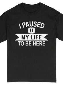 Interesting Introverts T Shirt_Ironical Social Interaction Pattern T Shirt - Black 11 - View 1