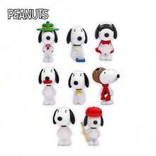 Monogram 1PC Peanuts Officially Licensed Mystery Blind Box Mini Figure Collectible Pop Culture Desktop Ornament Gift For Teens Adults Anime Fans Birthday Holiday - Yellow - View 4