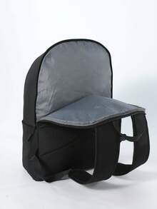 CAMEL CROWN Foldable Large Capacity Travel Bag Backpack Short Distance Travel Fitness Storage Bag - Phantom Black - View 6