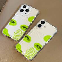 [24h Shipping From DE/FR/ES]Artistic Human Face Design Phone Case With Card Holder, Compatible With  16/16 Pro/16 Pro Max, Holds Cards And Photos, Fits  15/14/13/12/11, Transparent Four-Corner Reinforced Anti-Drop Full-Body Protective Casethe Perfect Present - A - View 9
