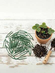 Plant Support Pins, Strawberry Vine Stem Plastic U-Shaped Garden Anchoring Clips, Suitable For Plant Cuttings And Creeping Stems Rooting, Reusable Garden Fixing Pins - Multiple Styles - View 7