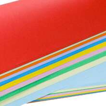50/100 Sheets Assorted A4 Paper, 10 Random Colors, Suitable For Photocopying, Printing, Origami And Crafting, School Supplies, Back To School Supplies - Multicolor - View 5