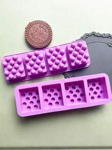 4-Cavity Massage Ball Silicone Mold Ice Cube Baking Tray 3D Shaped Handmade Art DIY Silicone Tool Set, Silicone, Non-Stick, Easy Release, Heat Resistant, Reusable Silicone Ice Cube Mold, Massage Ball Silicone Mold, Multi-Cavity Baking Mold, Ice Cube Maker, Chocolate Mold, Gummy Candy Mold, Wax Melting Mold, Soap Mold, Home Kitchen Gadget - Multiple Styles - View 13