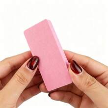 5PCS Sponge Nail Polishing Buffing Blocks, Double-Sided Nail Polishing Buffing Files, Washable, Nail And Foot Care Surface Polishing Tool, Suitable For Salon DIY Nail Art - Multicolor - View 1