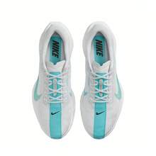 Nike Flex Plus Soft, Comfortable, Slip-Resistant, Durable, And Breathable Low-Top Running Shoes For Men, Platinum & Cactus Green - White - View 5