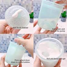 Facial Cleanser Foaming Dispenser, Shampoo Automatic Foaming Cup, Bubble Foaming Bottle, Travel Squeeze Foamer - Multicolor - View 1