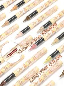Acrylic Marker Pens, 24 Colors Acrylic Felt, Liquid Acrylic Pen Direct Acrylic Paint Marker For Adults, Acrylic Marker For Coloring, Stone, Calligraphy, Wood, Canvas, Glass, Ceramic - Multicolor - View 10