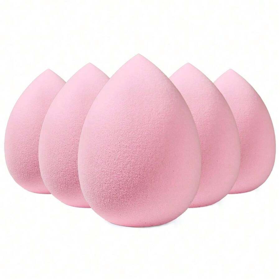 1/5/10 Multi-Function Rose Color Makeup Tools, Mixing Foundation Makeup Tools, Toner/Cream/Powder Makeup Tools, Professional Beauty Care - Humid And Dry, Corrector Tools - Multicolor - View 1