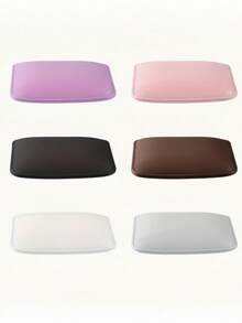 2 pièces/1 pièce Coussin de coude pour l'art des ongles, coussin de main confortable, tapis de coude, support de coude, tapis de protection des ongles, outils d'art des ongles, support de coude pour artiste des ongles, support de coude doux pour artiste des ongles, support de bras pour artiste des ongles, violet, rose, noir, blanc, café, gris, outils de maquillage des ongles en matériau PU, coussin de main, tapis de repose-bras pour l'art des ongles, tapis de support de coude confortable, convient aux salons de manucure et aux studios à domicile - Multicolore - Voir 9