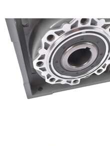 New MRV063 Worm Gear Ratio 30: 1 56C Mounting Flange Speed Reducer Gray Cast Aluminum - as Pic - View 6