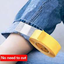 10/5m Strong Adhesive Fabric Tape, No-Cut Multi-Purpose Seamless Hem Alteration Tape, Suitable For Fabric Clothing, No-Sew Self-Adhesive Fixing Patch - Multicolor - View 1