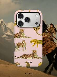 GIIPPA 1 Stück Handyhülle mit rosa Basis und Leopardenmuster-Design, kompatibel mit Handy 17 Pro Max, Handy 16 Pro Max, 15 Pro Max, 14 Pro Max, koreanischer High-End-Mode, lustige Handyhülle, kompatibel mit 11/12/13/14/15/16 Pro Max Plus, elegantes Design geeignet für Männer und Frauen, perfektes Geschenk für die Freundin zu Weihnachten, Valentinstag, Ostern, Hochzeitssaison und Geburtstag! - Verschiedenfarbig - Übersicht 7