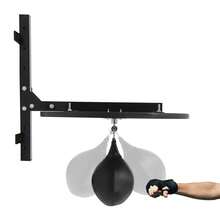 YUNRUX Plataforma para saco de velocidad, conjunto de plataforma para saco de velocidad, dispositivo de entrenamiento de boxeo de alto rendimiento con pelota de boxeo. - A - Ver 1