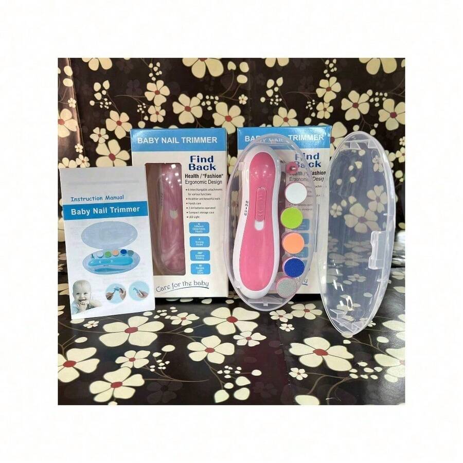 Baby Electric Nail Files - Rosa - View 1