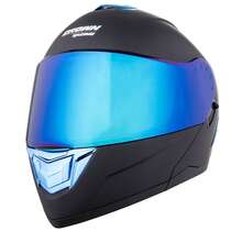 Crown Racing Dual Visor Flip Up Modular Full Face Helmets For Man DOT Approve Motorcycle Helmet - Multicolor - View 1