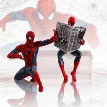 4pcs Super Hero Model 7-9cm Mini Avengers Series Decor, Christmas And Party Gift - M - View 5
