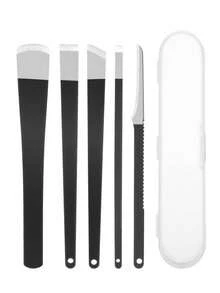 6pcs Professional Pedicure Tool Set, Stainless Steel Foot Care Tools For Trimming Ingrown Toenails, Removing Calluses And Dead Skin, Comprehensive Pedicure Set: Six Different Tools Designed To Meet Various Foot Care Needs. - Nail Care Set - View 3