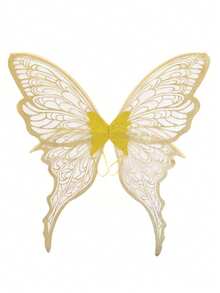 Large Gold Foil Butterfly Wings, Sparkling Like Angel Wings, Perfect For Cosplay, Masquerade And Halloween Accessories - Multicolor - View 19