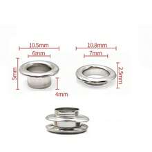 10/30/50 Set Metal Eyelet With Washer Grommet Ring Air Hole Rivet For Leather Bag Shoes Belt Cap Clothes - A - View 56