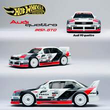 Hot Wheels Die-Cast Model Car Alloy Small Sports Car Car Culture Gold Label Audi 90 - Multicolor - View 7